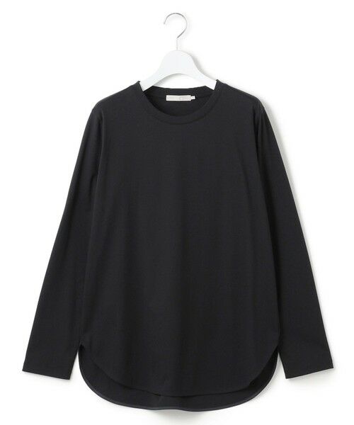 L size ONWARD(大きいサイズ) / エルサイズオンワード カットソー | 【マシンウォッシャブル可】シンプルジャージー ロングスリーブTシャツ | 詳細16