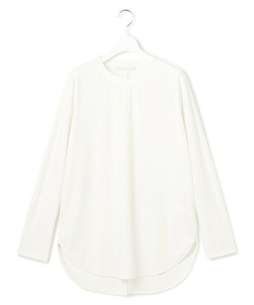 L size ONWARD(大きいサイズ) / エルサイズオンワード カットソー | 【マシンウォッシャブル可】ライトトリコット バックスリット入り長袖プルオーバー | 詳細14