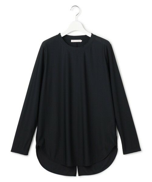 L size ONWARD(大きいサイズ) / エルサイズオンワード カットソー | 【マシンウォッシャブル可】ライトトリコット バックスリット入り長袖プルオーバー | 詳細19