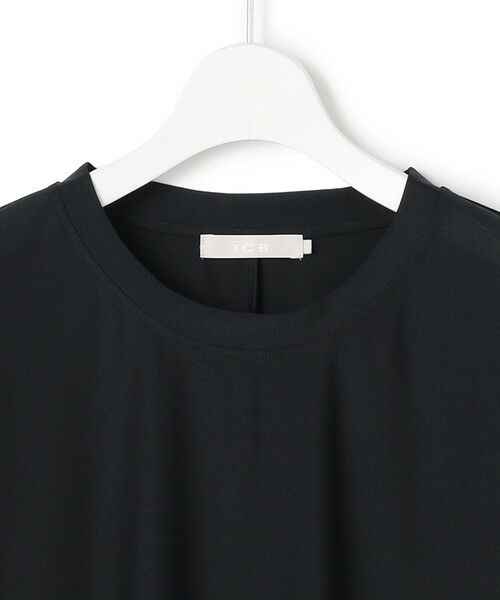 L size ONWARD(大きいサイズ) / エルサイズオンワード カットソー | 【マシンウォッシャブル可】ライトトリコット バックスリット入り長袖プルオーバー | 詳細21