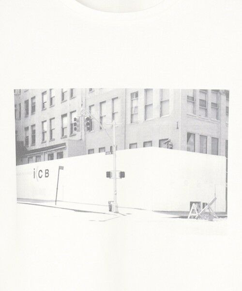 L size ONWARD(大きいサイズ) / エルサイズオンワード カットソー | 【30th ANNIVERSARY】New Yorkフォトプリント ロングスリーブTシャツ | 詳細9