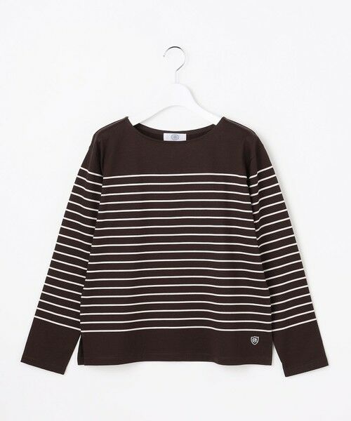 L size ONWARD(大きいサイズ) / エルサイズオンワード カットソー | バスクボーダー カットソー | 詳細19