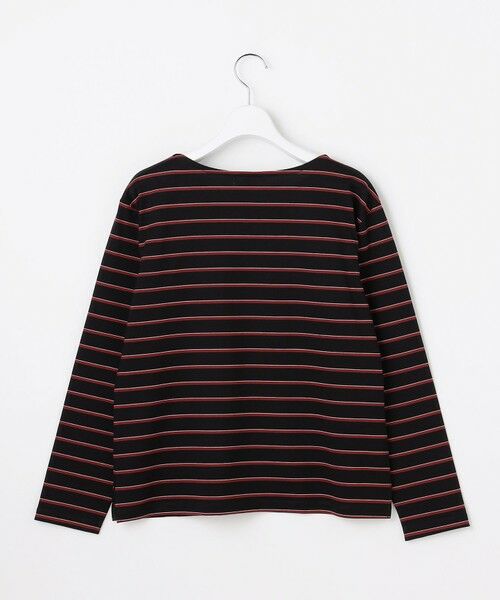 L size ONWARD(大きいサイズ) / エルサイズオンワード カットソー | バスクボーダー カットソー | 詳細4