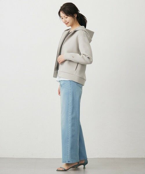 L size ONWARD(大きいサイズ) / エルサイズオンワード パーカー | ダンボールジャージー ジップアップ パーカー | 詳細2