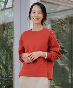 L size ONWARD(大きいサイズ) / エルサイズオンワード カットソー | ダンボールジャージー プルオーバー