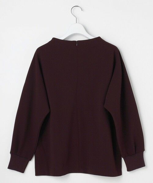 L size ONWARD(大きいサイズ) / エルサイズオンワード カットソー | ジョーゼットダンボール ボトルネック カットソー | 詳細10