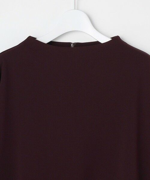 L size ONWARD(大きいサイズ) / エルサイズオンワード カットソー | ジョーゼットダンボール ボトルネック カットソー | 詳細11
