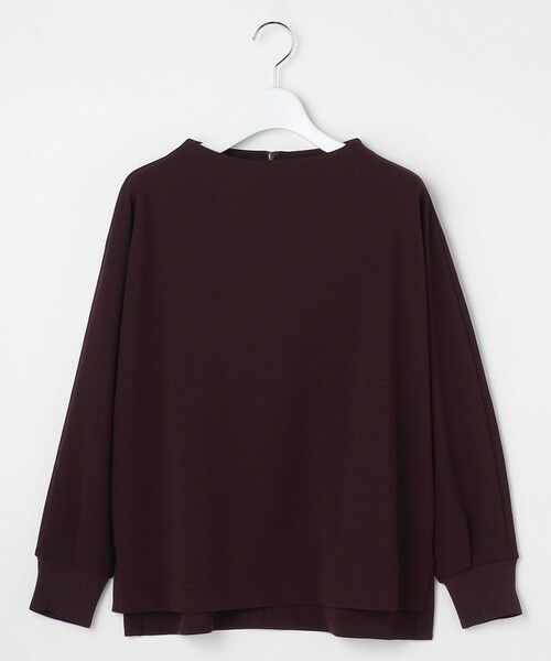 L size ONWARD(大きいサイズ) / エルサイズオンワード カットソー | ジョーゼットダンボール ボトルネック カットソー | 詳細9