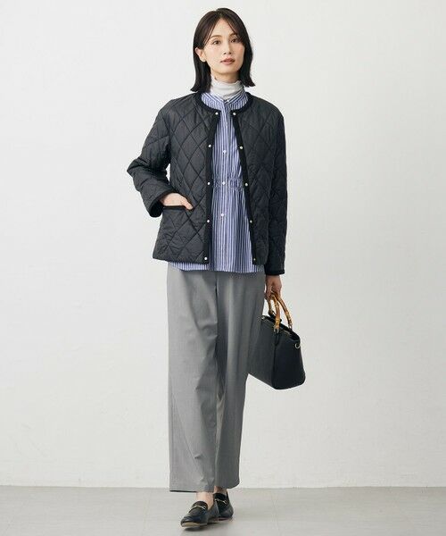 L size ONWARD(大きいサイズ) / エルサイズオンワード カットソー | タートルジャージー カットソー | 詳細11