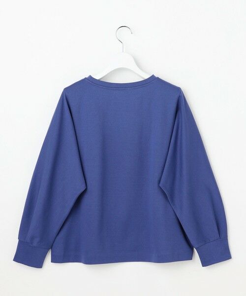 L size ONWARD(大きいサイズ) / エルサイズオンワード カットソー | ポンチ ボートネック カットソー | 詳細13