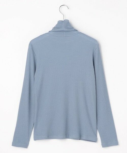 L size ONWARD(大きいサイズ) / エルサイズオンワード カットソー | カシミヤシルク シアーリブ タートル カットソー | 詳細14