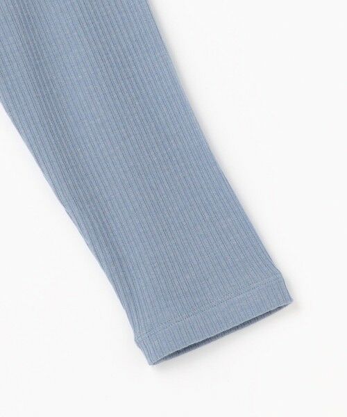 L size ONWARD(大きいサイズ) / エルサイズオンワード カットソー | カシミヤシルク シアーリブ タートル カットソー | 詳細16