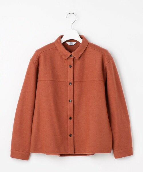 L size ONWARD(大きいサイズ) / エルサイズオンワード シャツ・ブラウス | メルトンジャージー シャツ | 詳細2