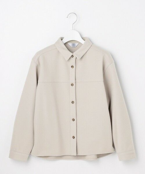 L size ONWARD(大きいサイズ) / エルサイズオンワード シャツ・ブラウス | メルトンジャージー シャツ | 詳細15