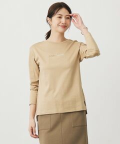 L size ONWARD(大きいサイズ) / エルサイズオンワード カットソー | ロゴ Tシャツ