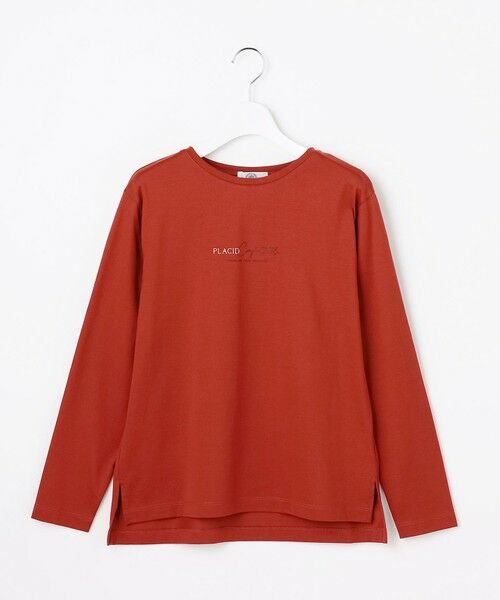 L size ONWARD(大きいサイズ) / エルサイズオンワード カットソー | ロゴ Tシャツ | 詳細10