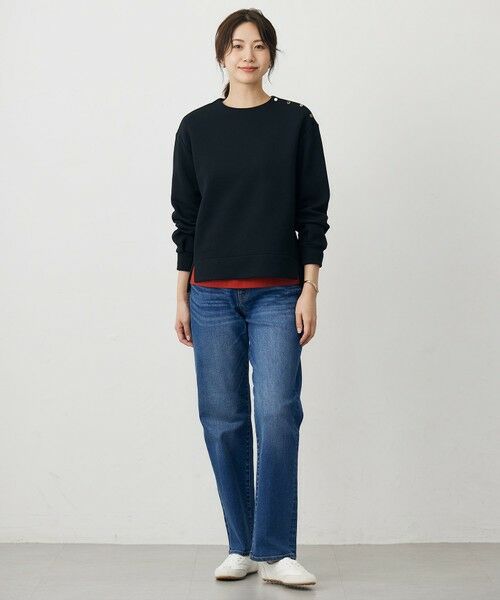 L size ONWARD(大きいサイズ) / エルサイズオンワード カットソー | ロゴ Tシャツ | 詳細8