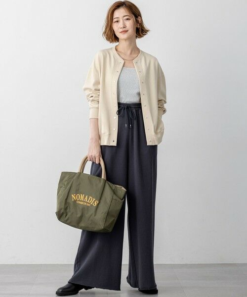 L size ONWARD(大きいサイズ) / エルサイズオンワード カーディガン・ボレロ | 【SLOW/一部店舗限定】ライトダンボール カーディガン | 詳細1