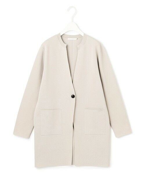 L size ONWARD(大きいサイズ) / エルサイズオンワード カーディガン・ボレロ | 【洗える】 アセテートミラノ ロングカーディガン | 詳細10