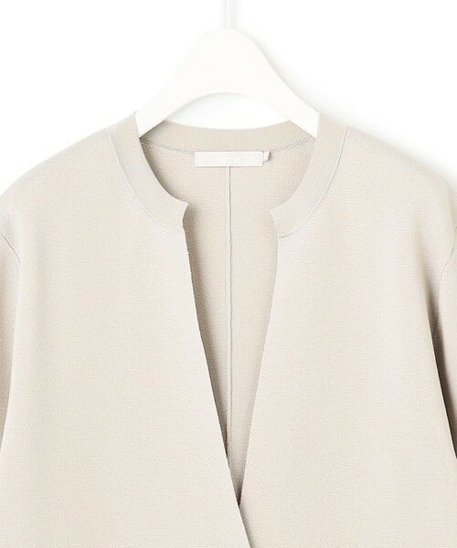 L size ONWARD(大きいサイズ) / エルサイズオンワード カーディガン・ボレロ | 【洗える】 アセテートミラノ ロングカーディガン | 詳細11