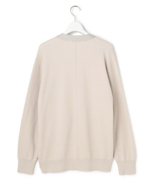 L size ONWARD(大きいサイズ) / エルサイズオンワード カーディガン・ボレロ | 【洗える】 ウールテンセルミニブークレ カーディガン | 詳細4