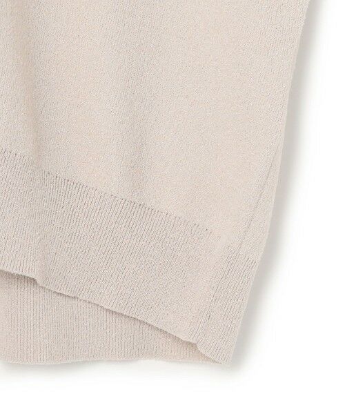 L size ONWARD(大きいサイズ) / エルサイズオンワード カーディガン・ボレロ | 【洗える】 ウールテンセルミニブークレ カーディガン | 詳細7