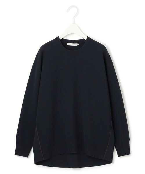 L size ONWARD(大きいサイズ) / エルサイズオンワード ニット・セーター | 【洗える】 シンセティックダブルフェイス ニットプルオーバー | 詳細13