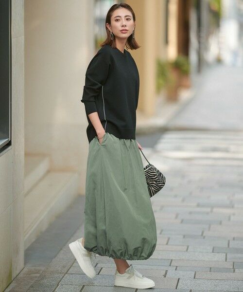 L size ONWARD(大きいサイズ) / エルサイズオンワード ニット・セーター | 【洗える】 シンセティックダブルフェイス ニットプルオーバー | 詳細20