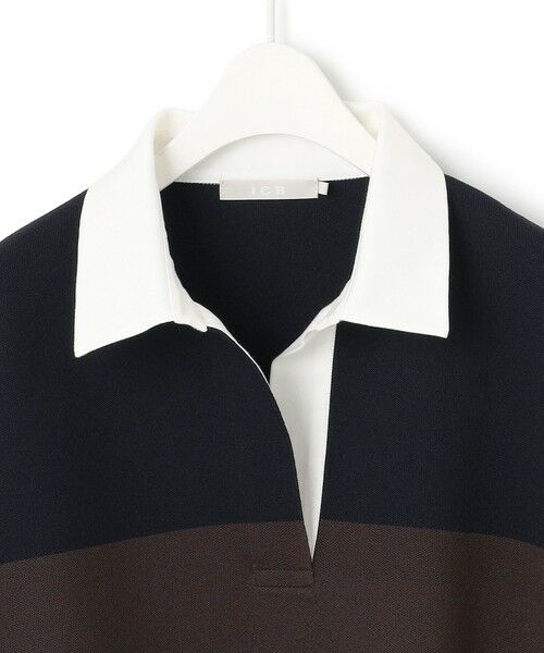 L size ONWARD(大きいサイズ) / エルサイズオンワード ニット・セーター | 【洗える】 シンセティックダブルフェイス ラガーニットプルオーバー | 詳細11