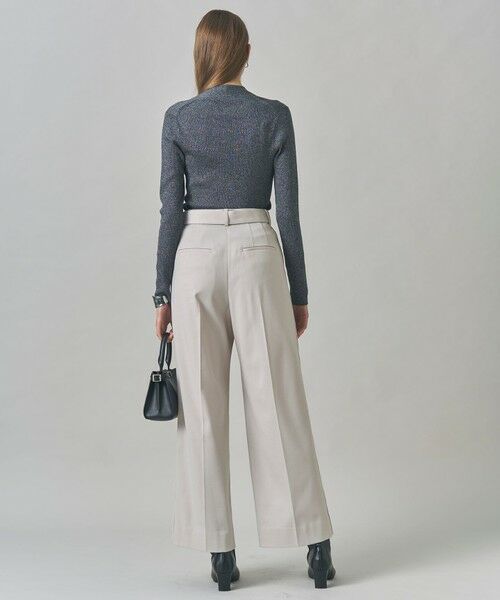 L size ONWARD(大きいサイズ) / エルサイズオンワード ニット・セーター | 【新色追加】 エクストラファインメリノリブ Vネックプルオーバー | 詳細23