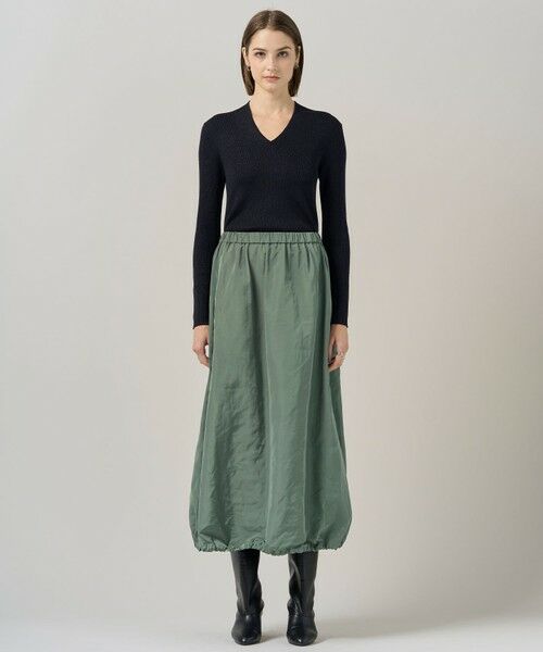 L size ONWARD(大きいサイズ) / エルサイズオンワード ニット・セーター | 【新色追加】 エクストラファインメリノリブ Vネックプルオーバー | 詳細24