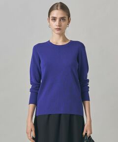 L size ONWARD(大きいサイズ) / エルサイズオンワード ニット・セーター | 【洗える】 エクストラファインメリノ クルーネックプルオーバー