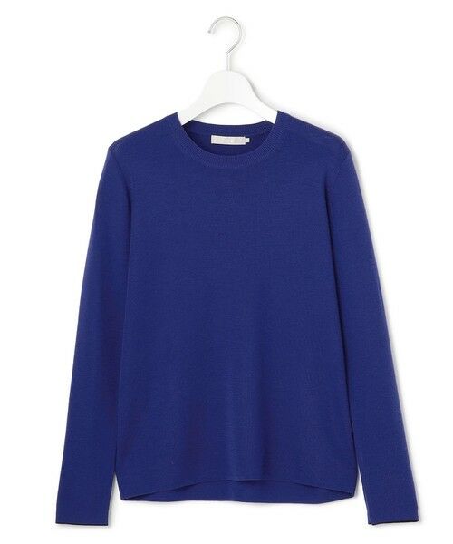 L size ONWARD(大きいサイズ) / エルサイズオンワード ニット・セーター | 【洗える】 エクストラファインメリノ クルーネックプルオーバー | 詳細4