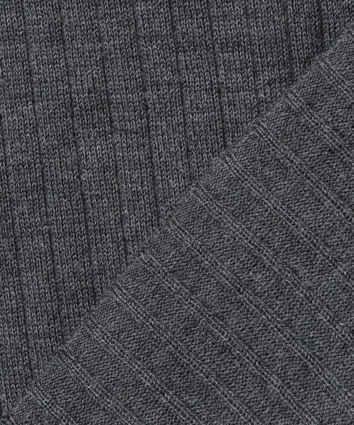 L size ONWARD(大きいサイズ) / エルサイズオンワード ニット・セーター | 【洗える】エクストラファインメリノリブ ヘンリーネック プルオーバー | 詳細9