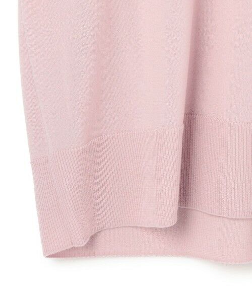 L size ONWARD(大きいサイズ) / エルサイズオンワード ニット・セーター | 【洗える】コンパクトファインウール Vネックニット | 詳細11