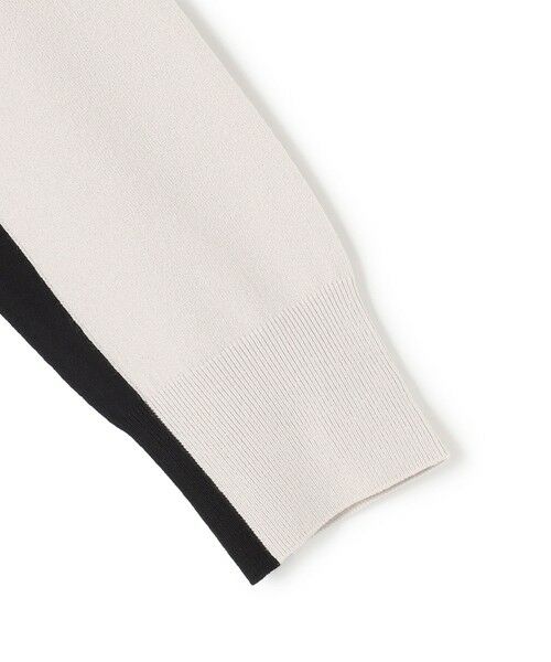 L size ONWARD(大きいサイズ) / エルサイズオンワード ニット・セーター | 【洗える】マットヴィスコースポリエステル ブロッキングニット | 詳細5
