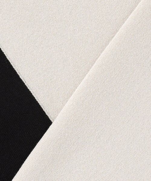 L size ONWARD(大きいサイズ) / エルサイズオンワード ニット・セーター | 【洗える】マットヴィスコースポリエステル ブロッキングニット | 詳細7