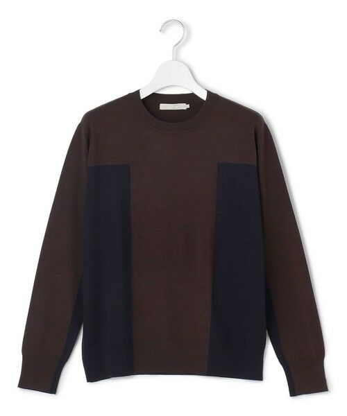 L size ONWARD(大きいサイズ) / エルサイズオンワード ニット・セーター | 【洗える】マットヴィスコースポリエステル ブロッキングニット | 詳細11