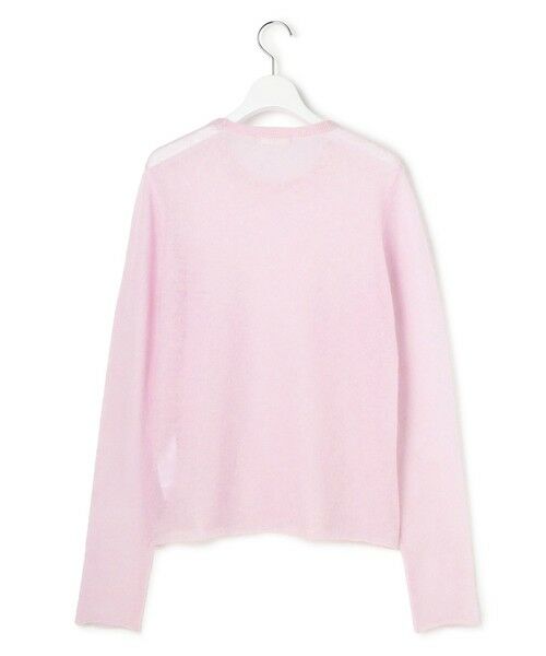 L size ONWARD(大きいサイズ) / エルサイズオンワード ニット・セーター | 【洗える】 シルキーシアーモヘヤ ニットプルオーバー | 詳細13