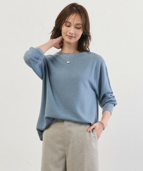 L size ONWARD(大きいサイズ) / エルサイズオンワード ニット・セーター | LINKS LINKS ニット(ブルー系)