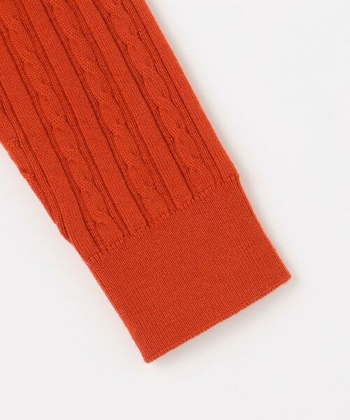 L size ONWARD(大きいサイズ) / エルサイズオンワード カーディガン・ボレロ | KNIT BASIC クルーネック カーディガン | 詳細9