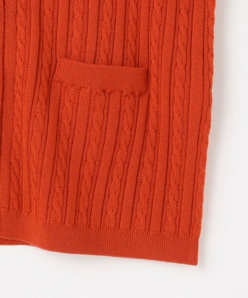 L size ONWARD(大きいサイズ) / エルサイズオンワード カーディガン・ボレロ | KNIT BASIC クルーネック カーディガン | 詳細10