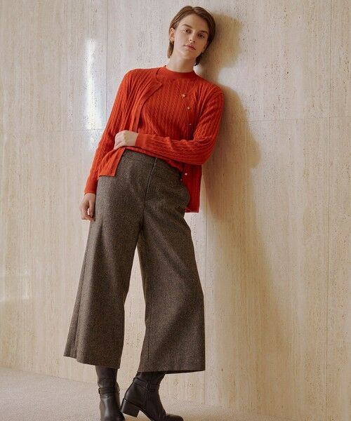 L size ONWARD(大きいサイズ) / エルサイズオンワード ニット・セーター | KNIT BASIC クルーネック ニット | 詳細5