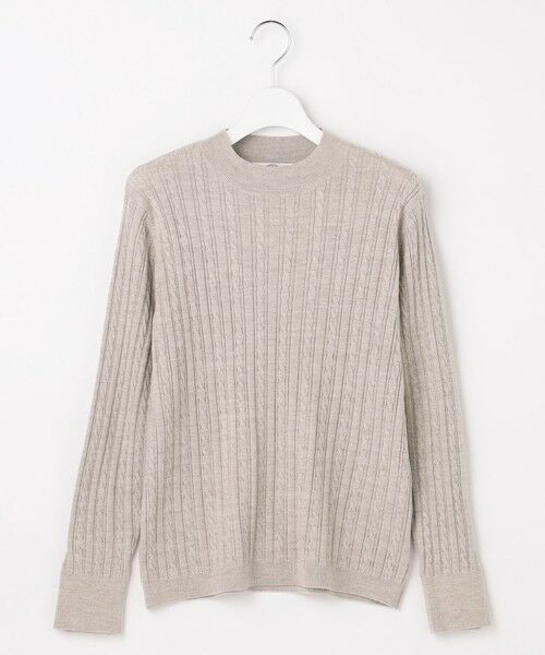 L size ONWARD(大きいサイズ) / エルサイズオンワード ニット・セーター | KNIT BASIC クルーネック ニット | 詳細21