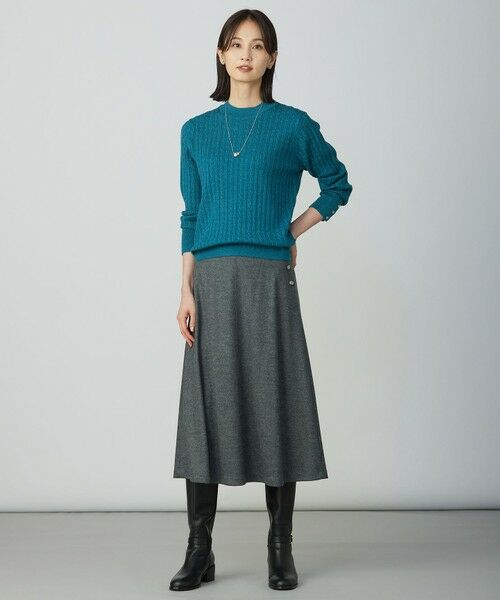 L size ONWARD(大きいサイズ) / エルサイズオンワード ニット・セーター | KNIT BASIC クルーネック ニット | 詳細22