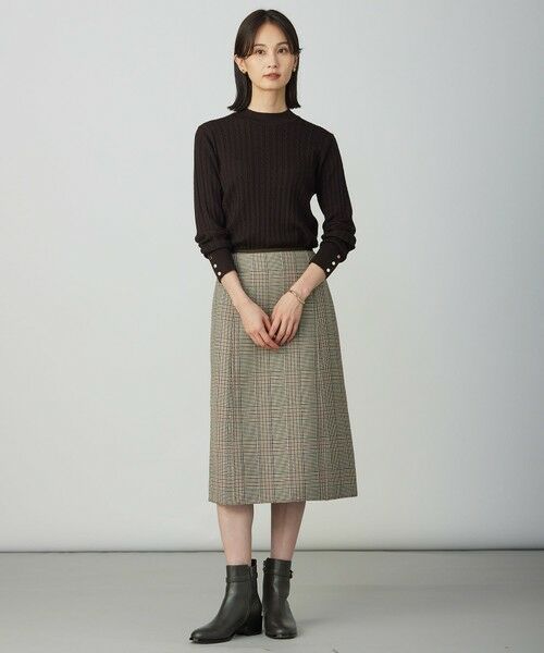 L size ONWARD(大きいサイズ) / エルサイズオンワード ニット・セーター | KNIT BASIC クルーネック ニット | 詳細27