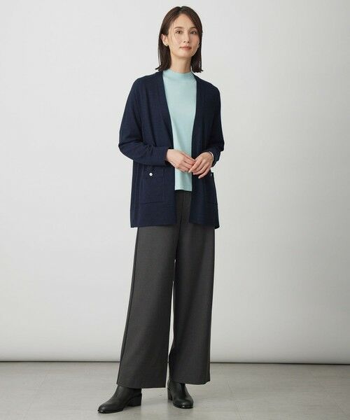 L size ONWARD(大きいサイズ) / エルサイズオンワード カーディガン・ボレロ | KNIT BASIC ロング カーディガン | 詳細3