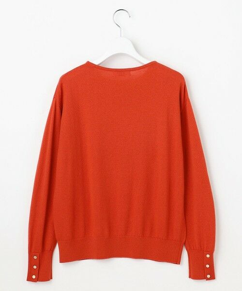 L size ONWARD(大きいサイズ) / エルサイズオンワード ニット・セーター | Cotton Wool ボートネック ニット | 詳細12