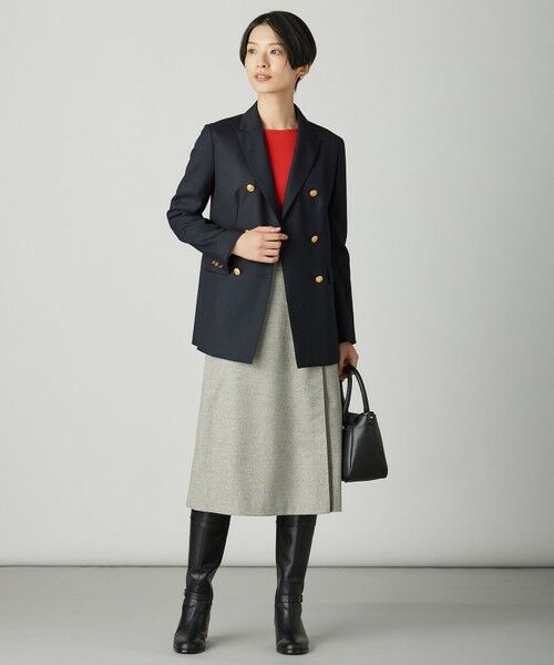 L size ONWARD(大きいサイズ) / エルサイズオンワード ニット・セーター | Cotton Wool ボートネック ニット | 詳細10