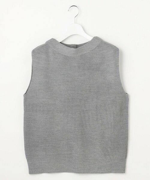L size ONWARD(大きいサイズ) / エルサイズオンワード ベスト | DRALON MERINO ニット ベスト | 詳細3